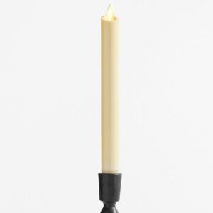 ♥️BUY 5 GET 3 FREE  Premium Flickering Flameless Wax Taper Candle,$59, Natural